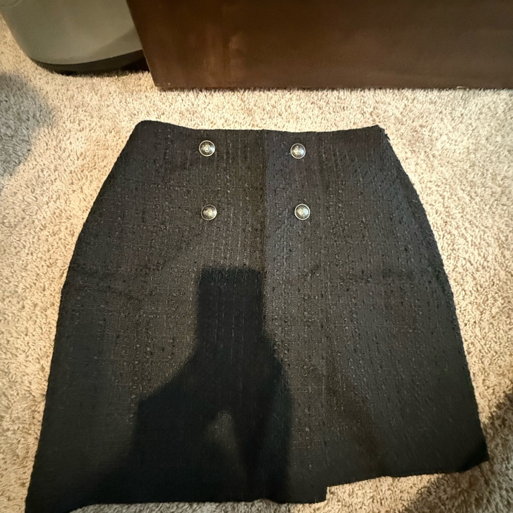 Loft tweed skirt